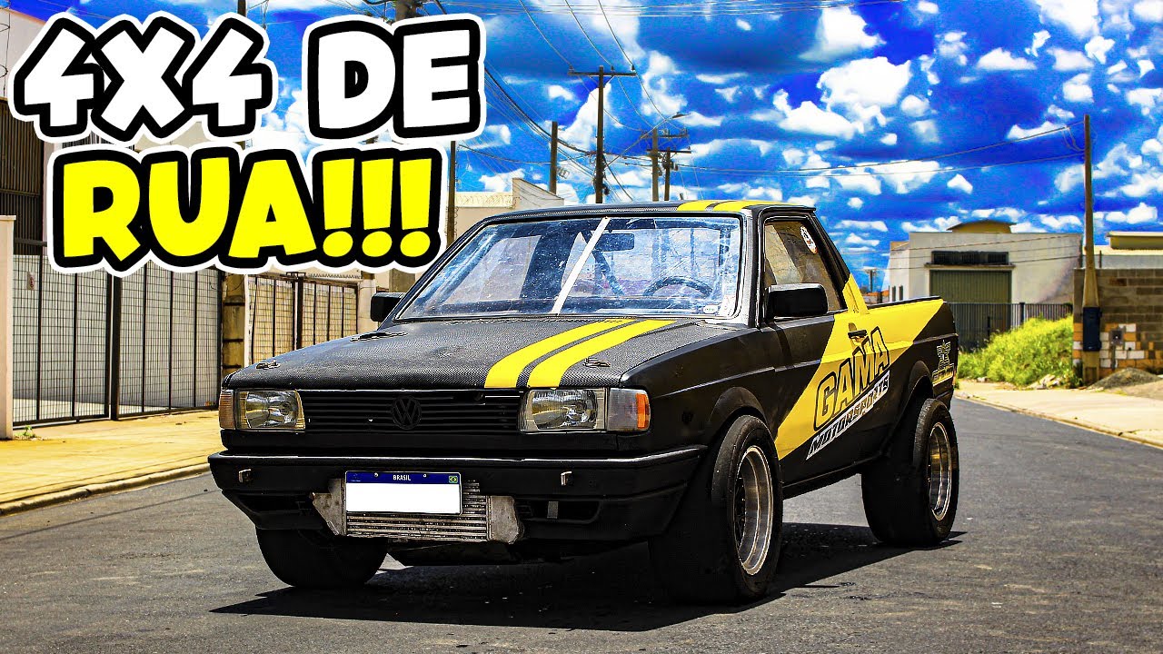 SAVEIRO 4X4 TURBO DE 600CV