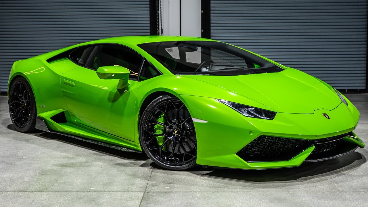 VERDE MANTIS Lamborghini Huracan LP 610-4 w/ Performante Wheels!