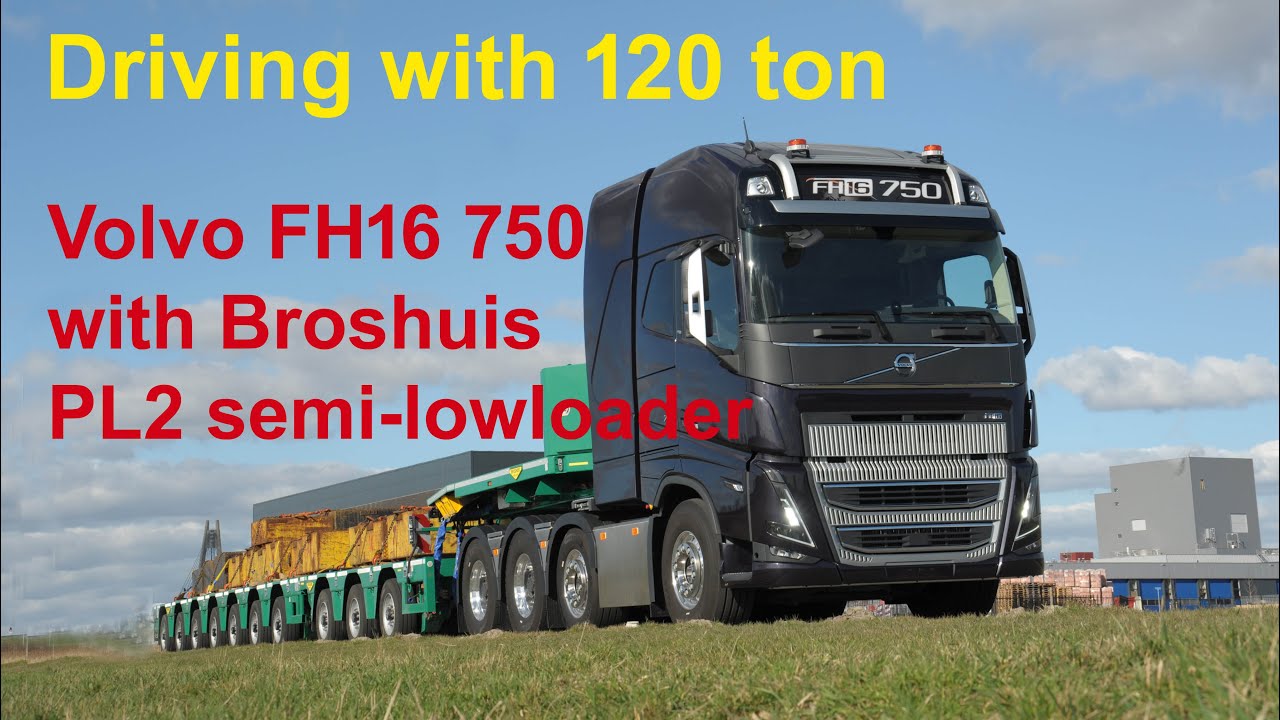 Volvo FH16 750 | roadtest with 120 ton