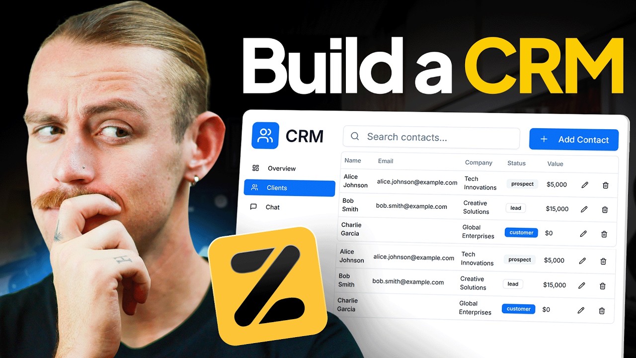 Создайте собственную CRM-систему с помощью конструкторов приложений на базе ИИ (за 1 день)