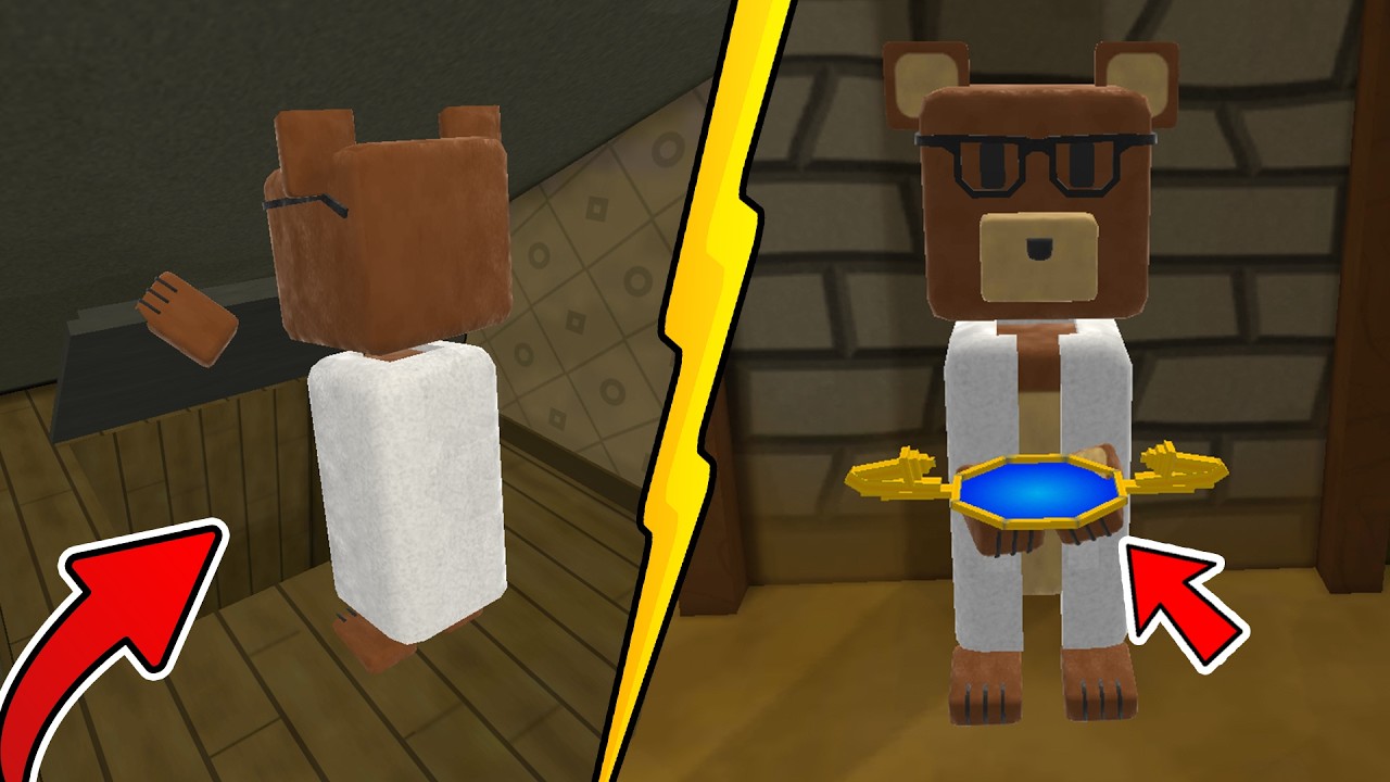 Mesin Pengecil Profesor - Super Bear Adventure