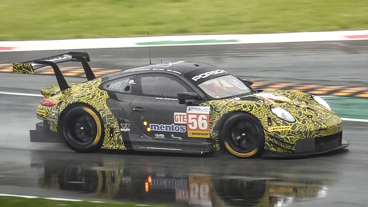 ELMS & Michelin Le Mans Cup 2019 Collective Tests at Monza Circuit on Wet!