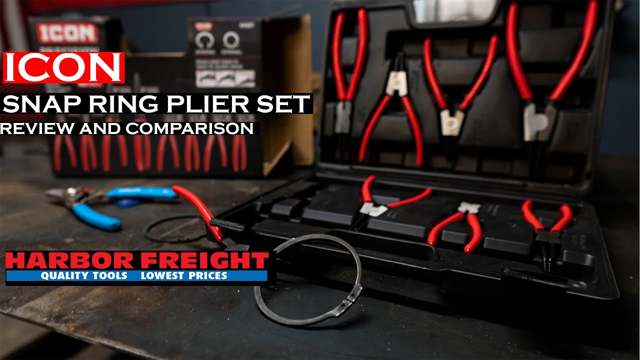 ICON Snap Ring Pliers Review Harbor Freight Tools