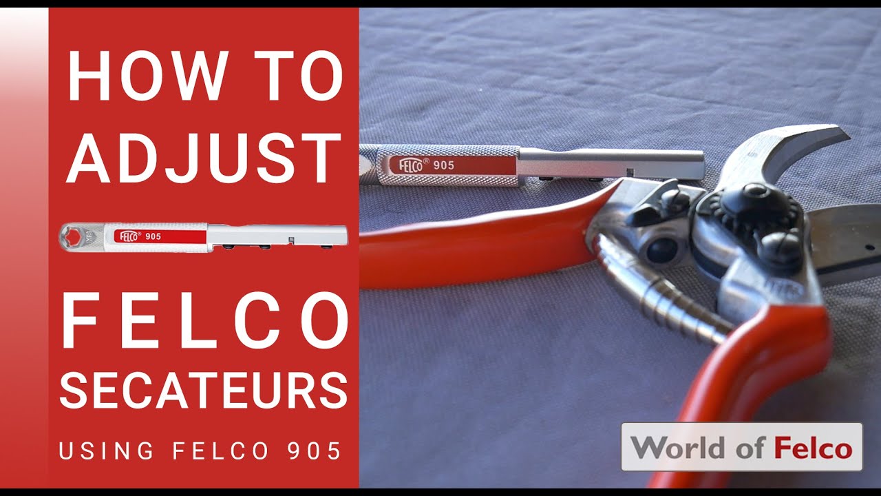 Felco 905 Adjustment and Sharpening Tool