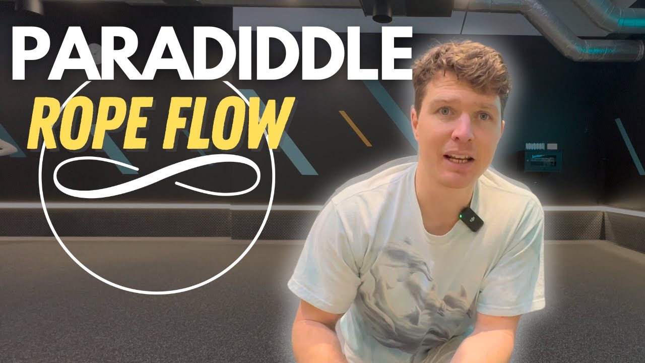Beginners Rope Flow | The Paradiddle Pattern 🥁