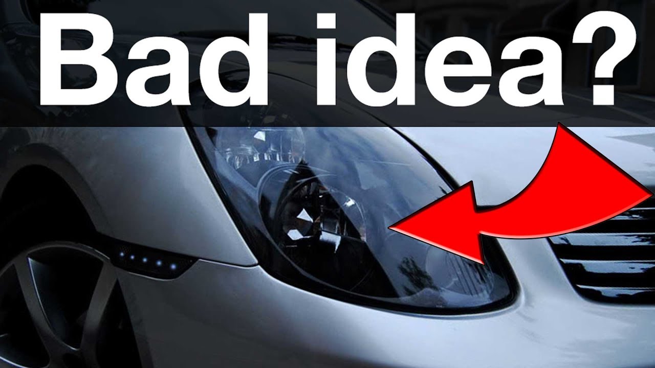 Headlight Smoke Vinyl Tint Film - Does it effect the brightness?