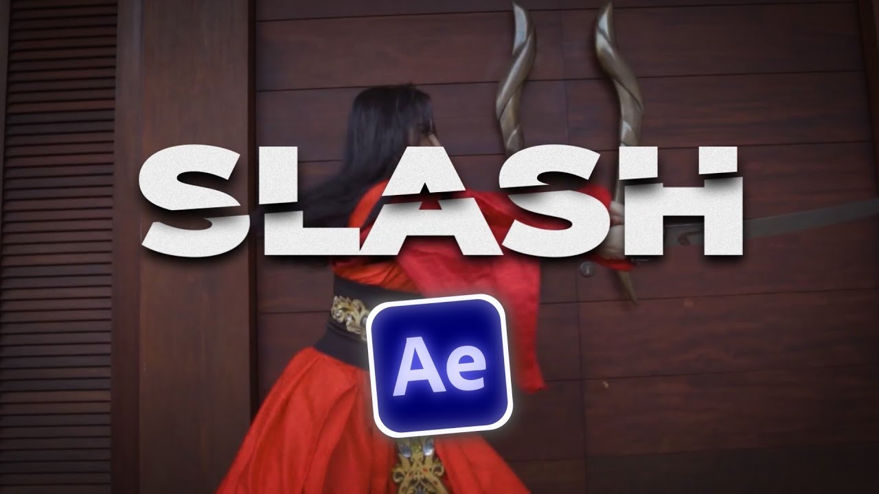 Как сделать эффект разрезания текста в After Effects!