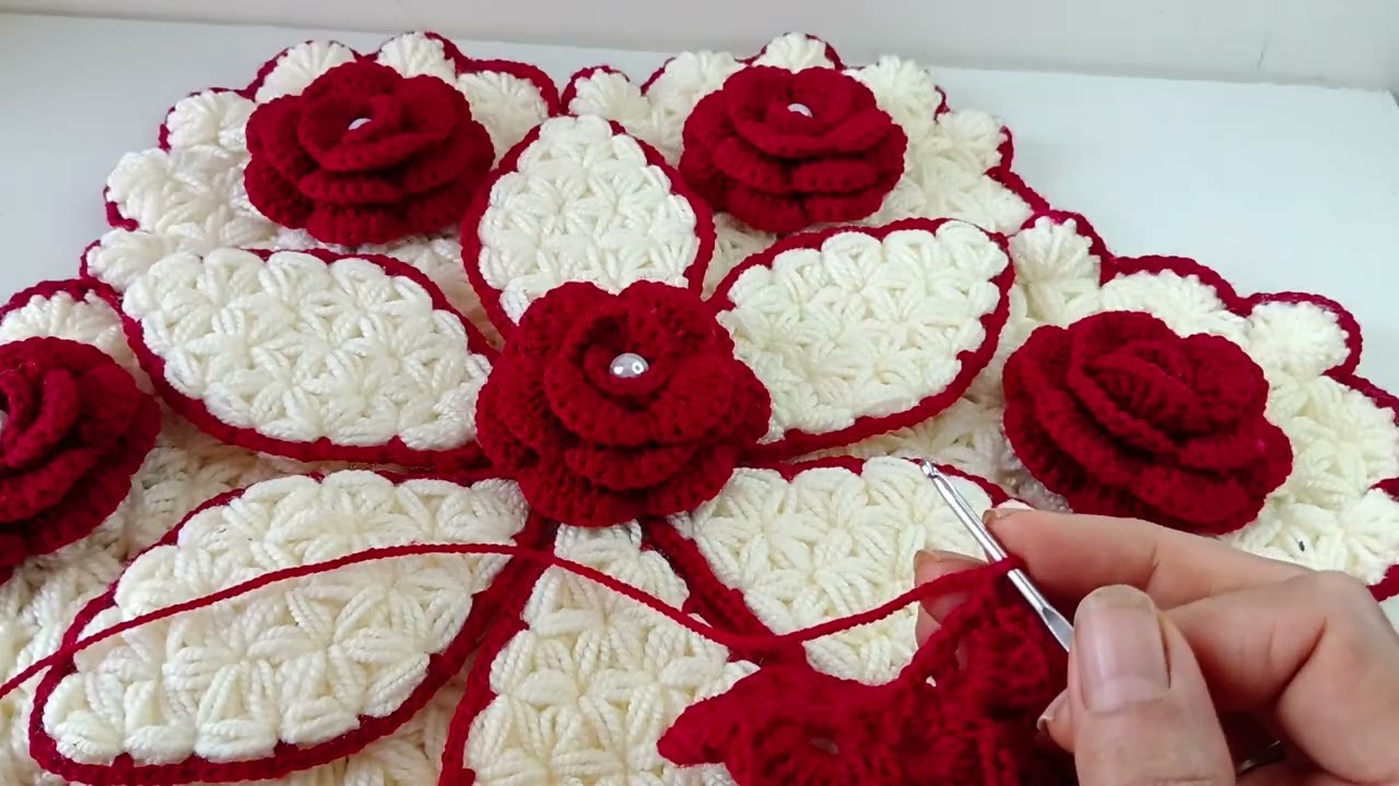 Part 3 Beautiful thalpos patterns | Crochet for beginners #crochet #viralvideo #shorts 