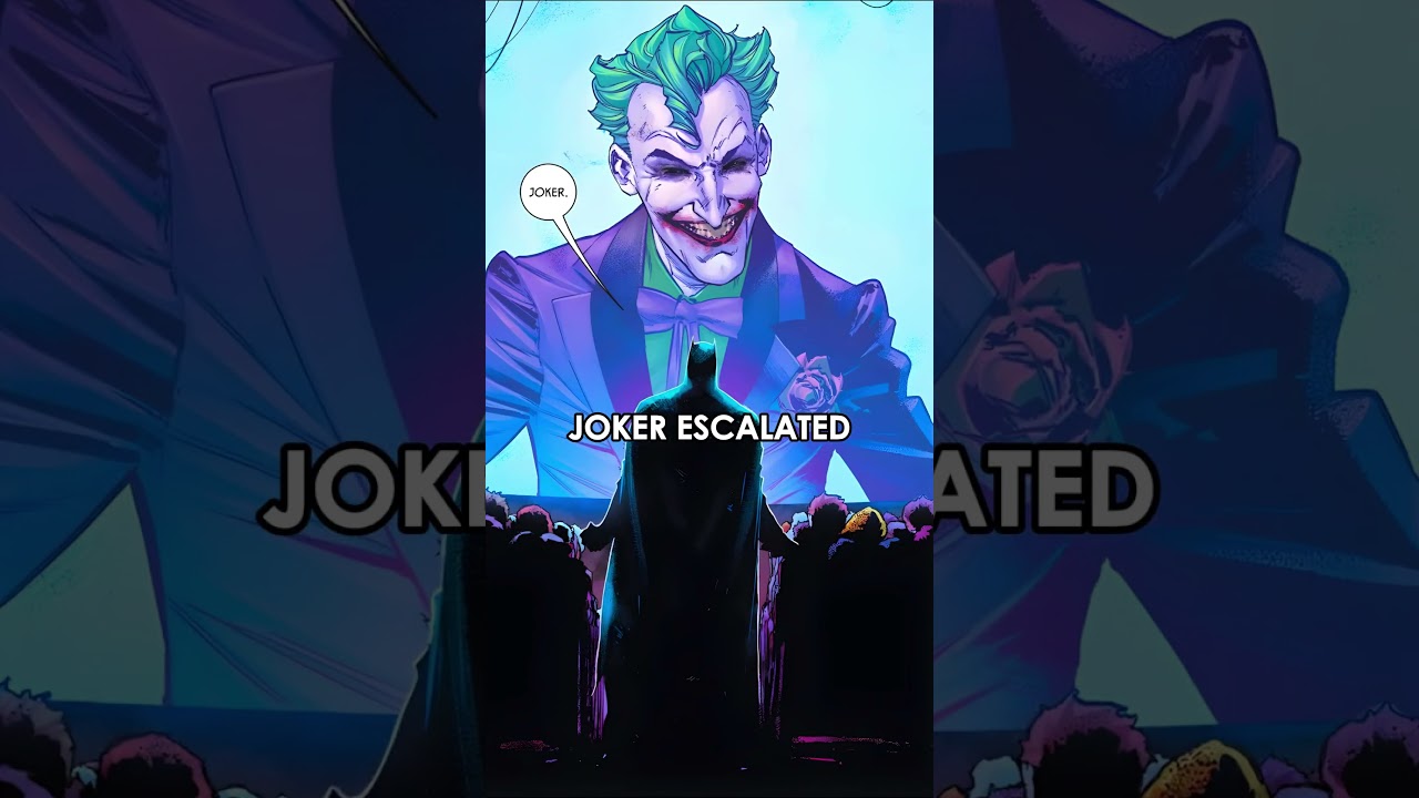 Joker Becomes Bruce Wayne   