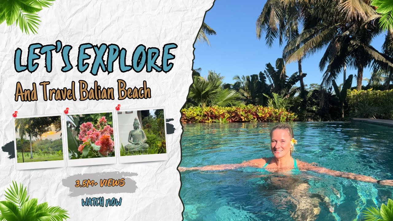 Explore Balian Beach with Karin 🌴 | Bali Travel Vlog
