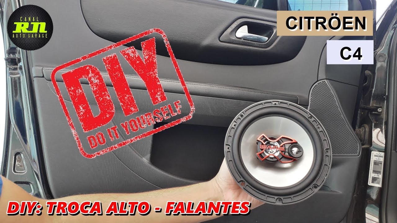 [PASSO A PASSO] - TROCA ALTO FALANTES C4