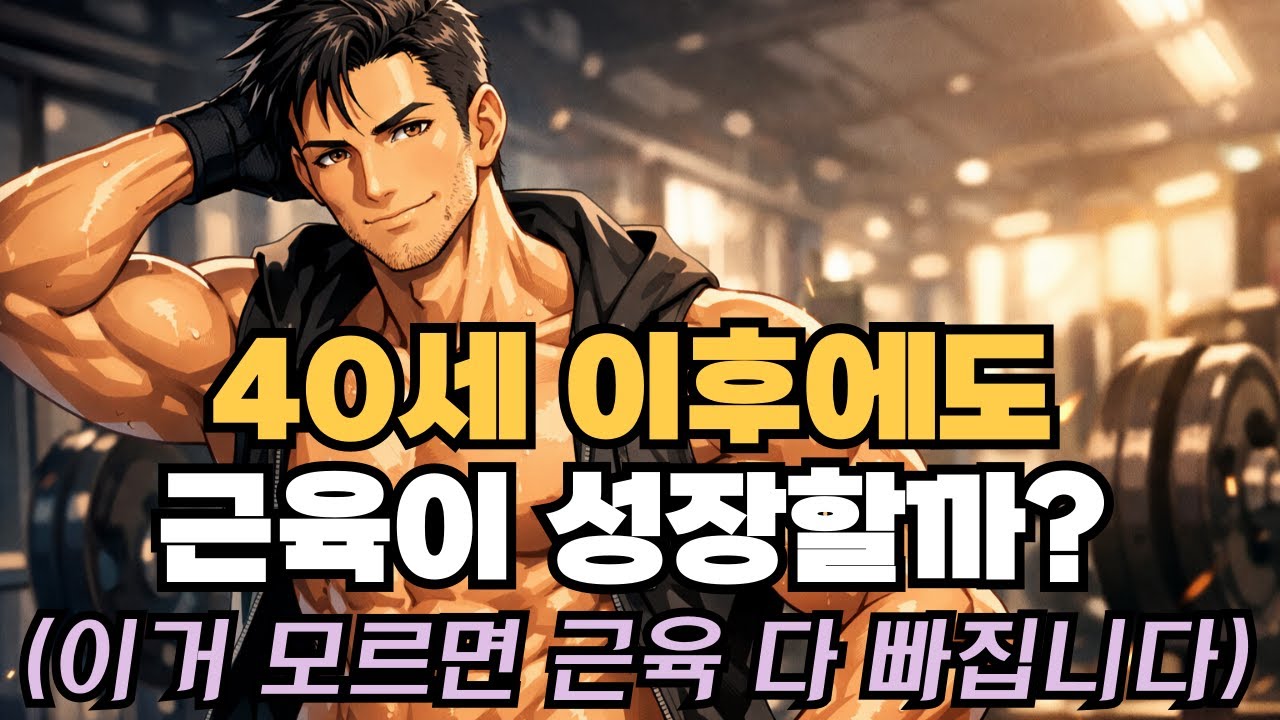 40세 이후에도 근육이 성장할까?