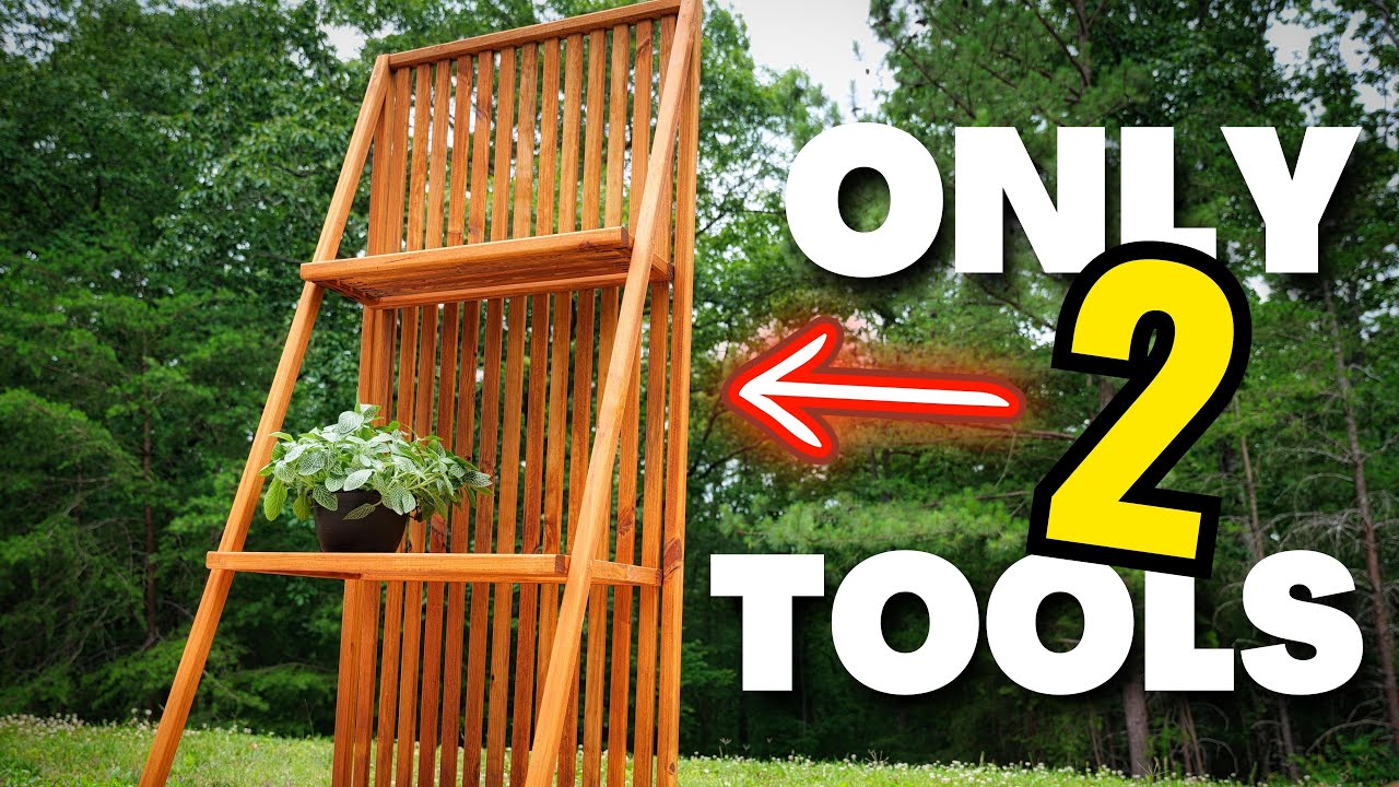 Outdoor Plant Stand | EASY Weekend Project