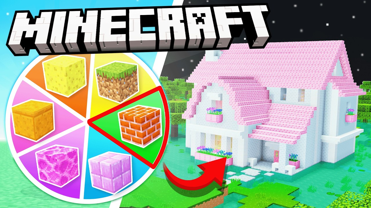 Колесо RANDOM решает мою сборку Minecraft!