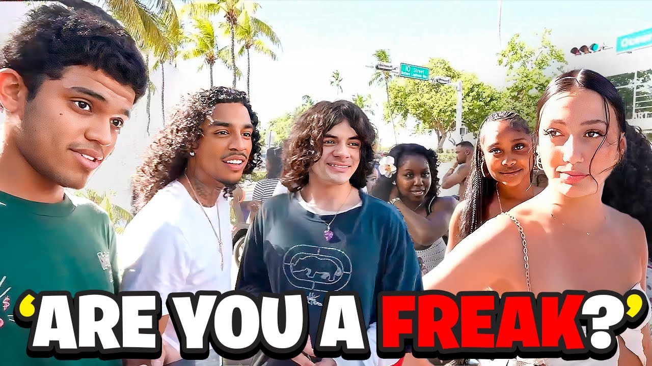 Jay Cinco SHARKS Baddies At MIAMI STRIP.. **HILARIOUS** 😂🦈🤣