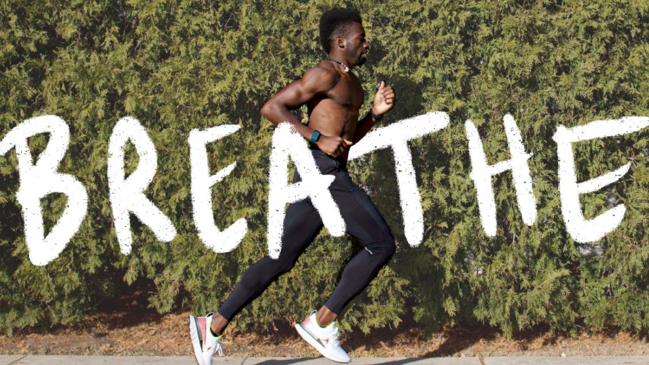 how to breathe while running