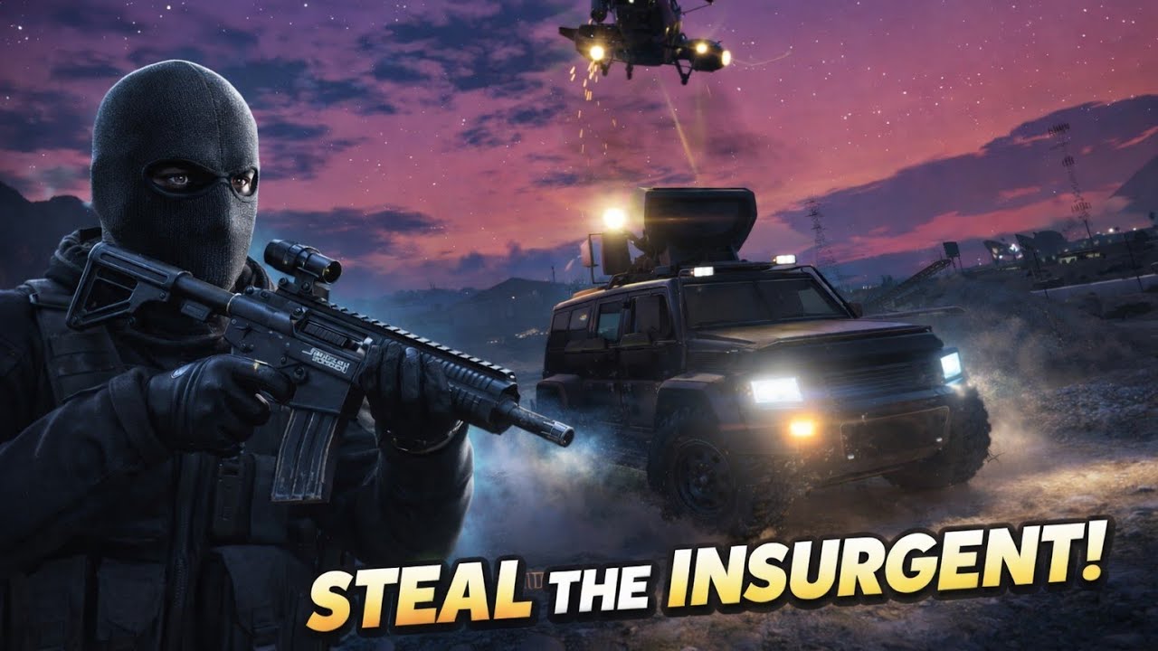 Steal the Insurgent | GTA V GAMEPLAY #33
