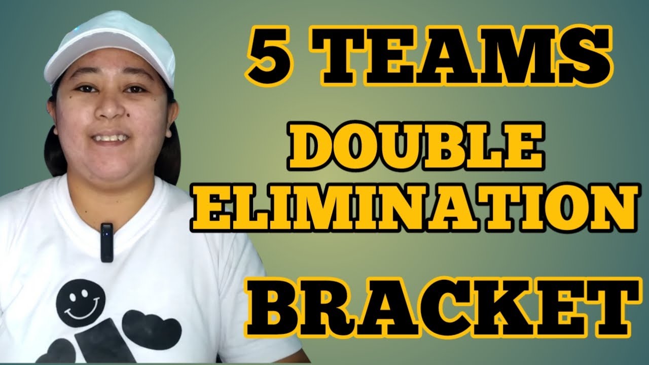 How To Create A 5 Team Double Elimination Bracket In Excel And Powerpoint