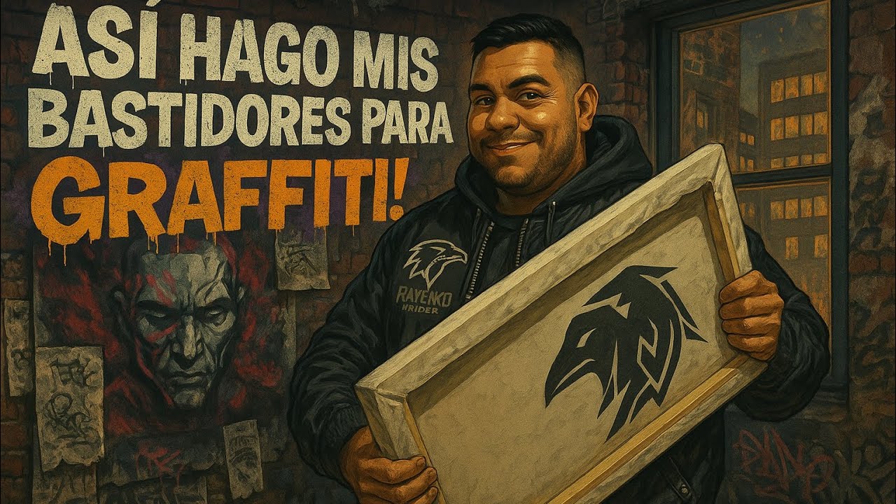 Esto cambió mi forma de pintar graffiti en lienzo