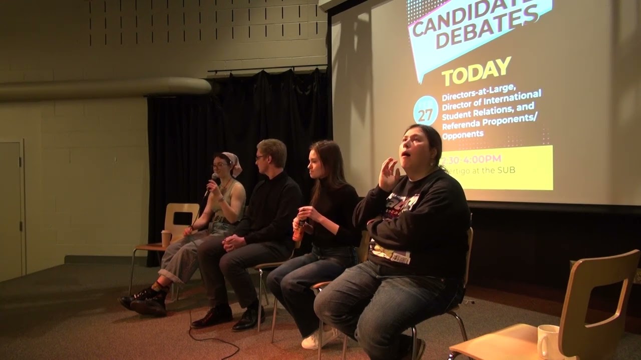UVSS Director-at-Large and Referendum Proponents Debate (Feb 27, 2026)