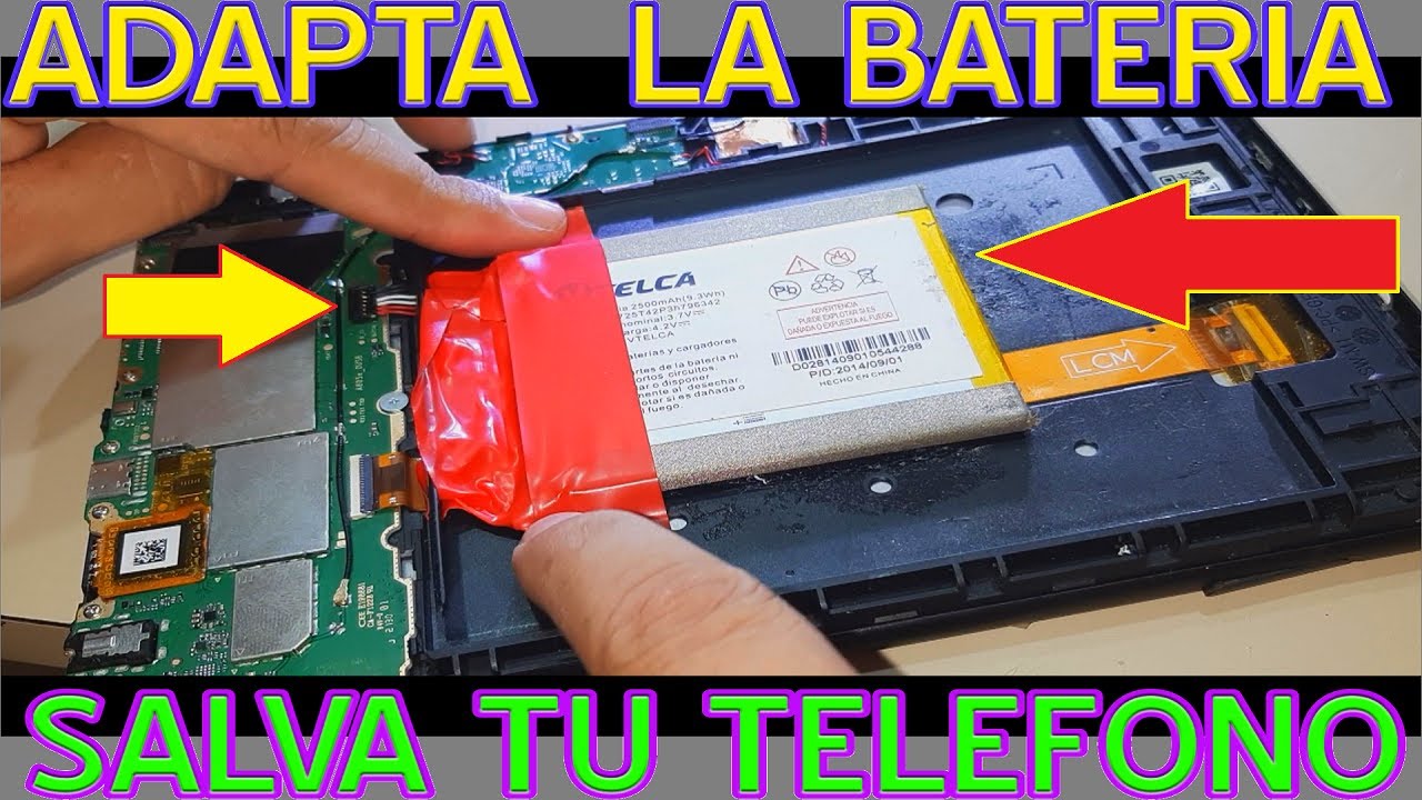 Como Adaptar Baterias En Tables Telefonos curso de electronica
