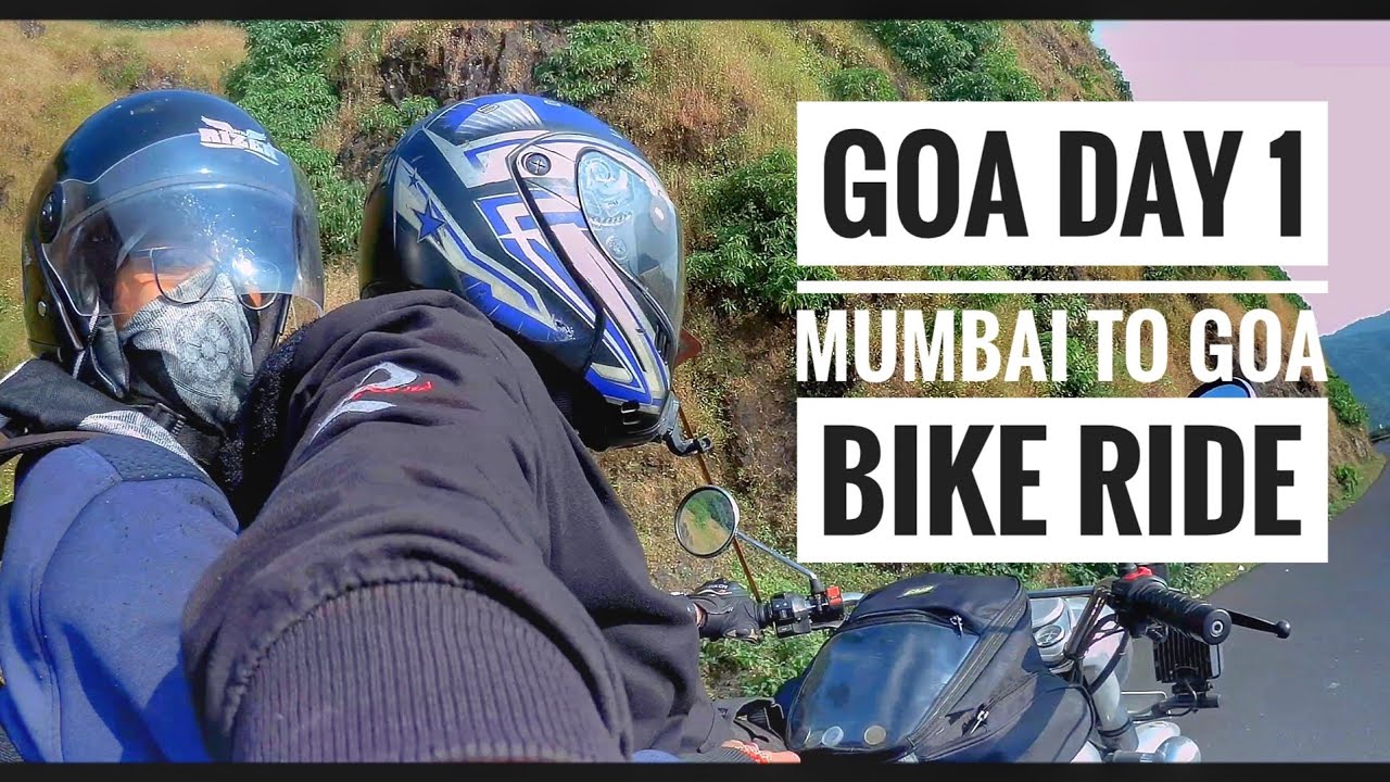 Goa Day 1 | Husband & Wife on Bike Ride to Goa | Mumbai to Goa After Lockdown 2020 | Honeymoon |