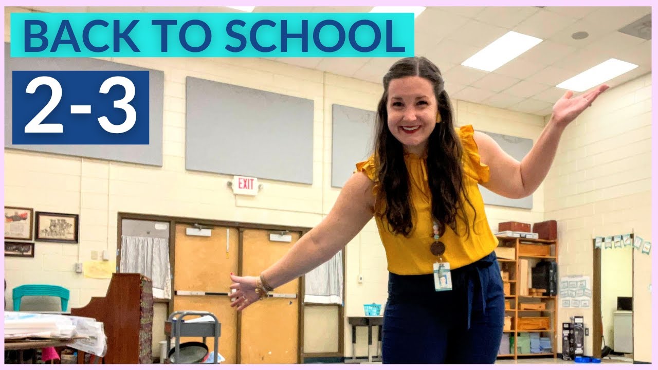 Back to School Lessons for 2-3 Grade Elementary Music Class
