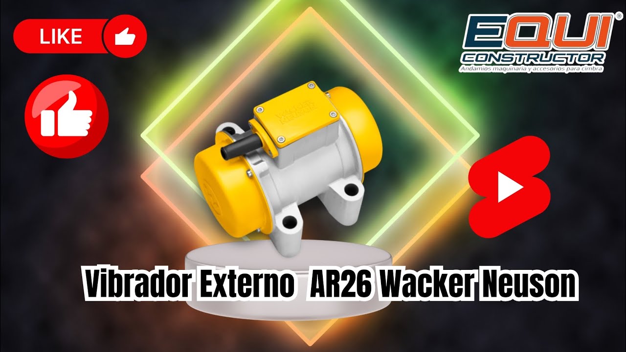 Vibrador Externo o de Contacto AR26 WACKER NEUSON