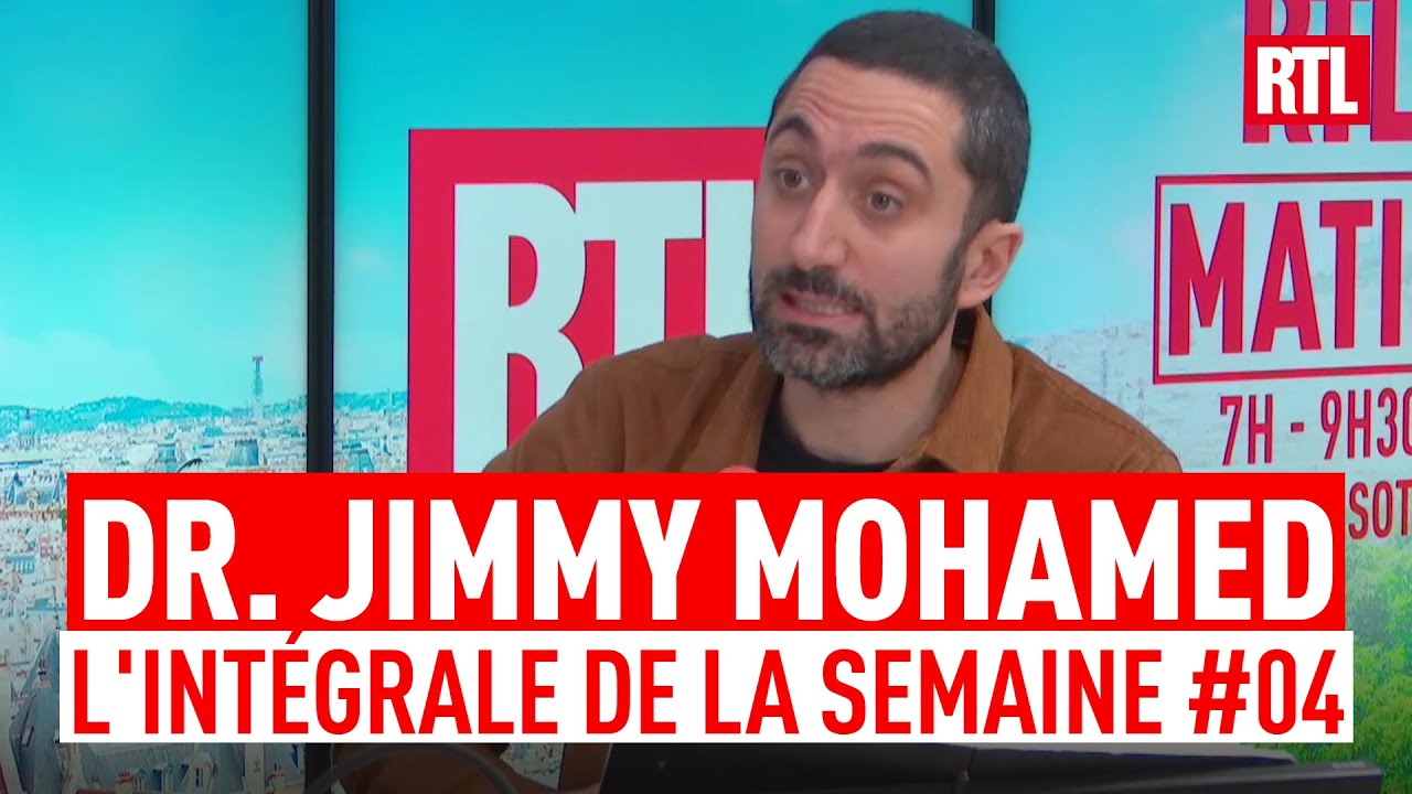 L'intégrale de la semaine du Dr. Jimmy Mohamed sur RTL - semaine 04 (2026)