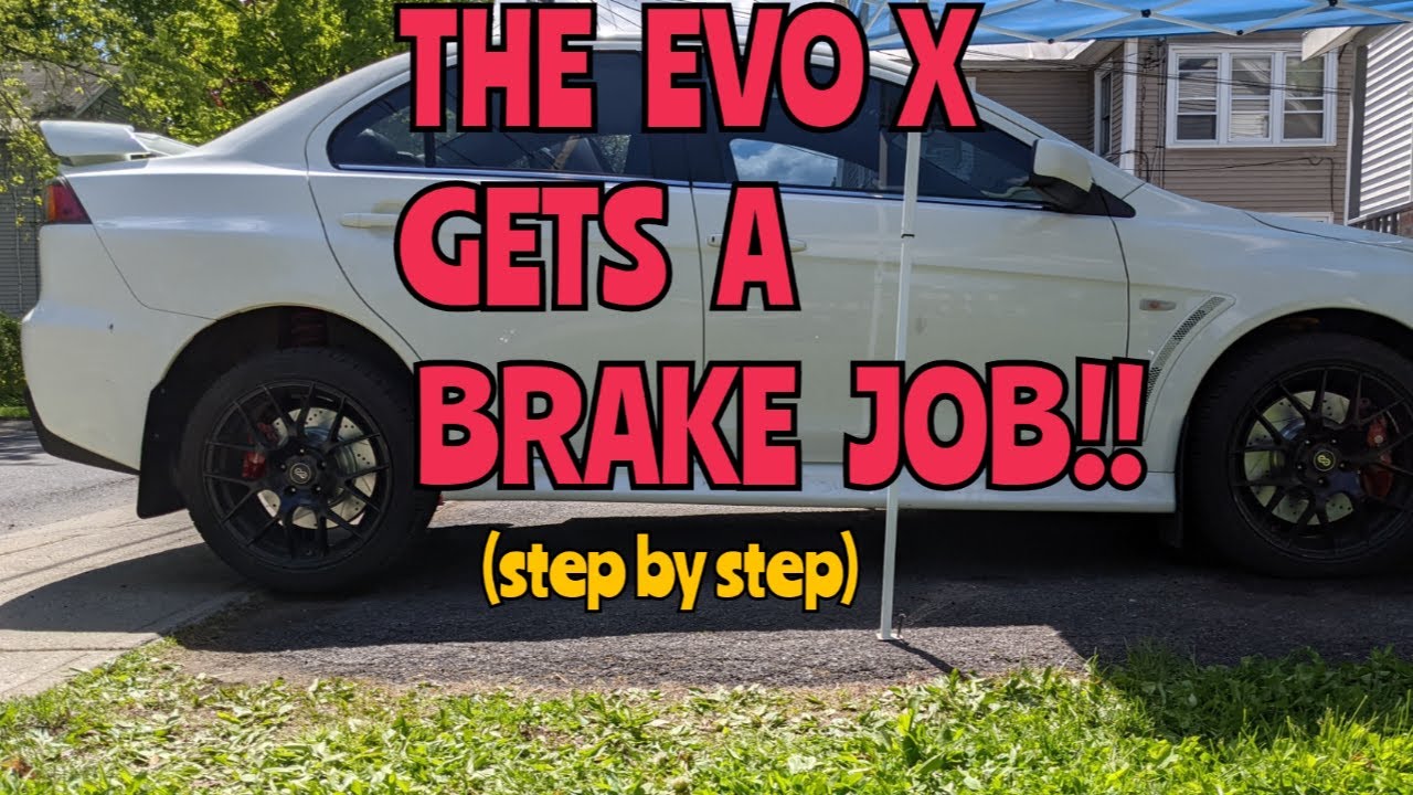 Ремонт тормозов BREMBO на MITSUBISHI LANCER EVO X (передние и задние)! (Инструкция)