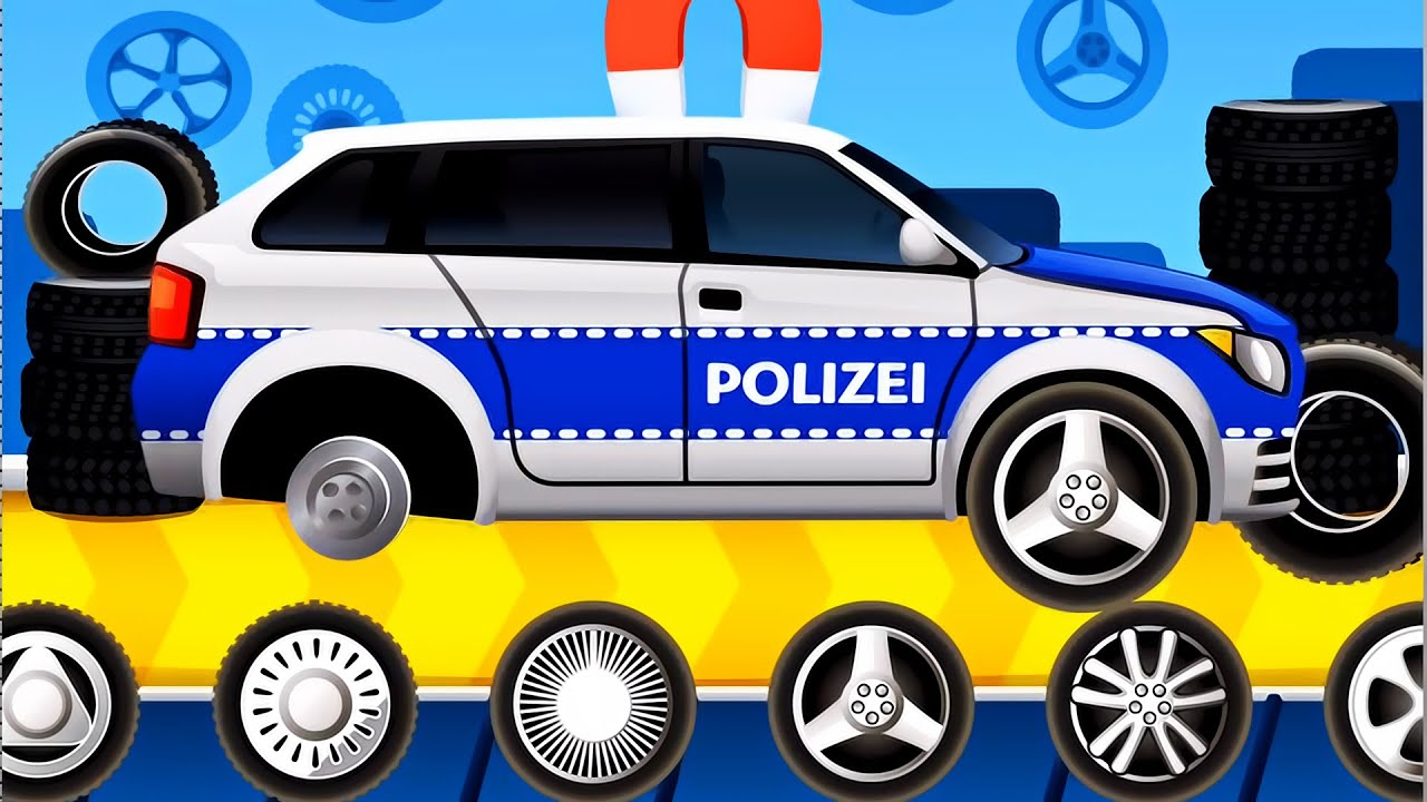 Dream Cars Factory Police Car - Best iOS Game