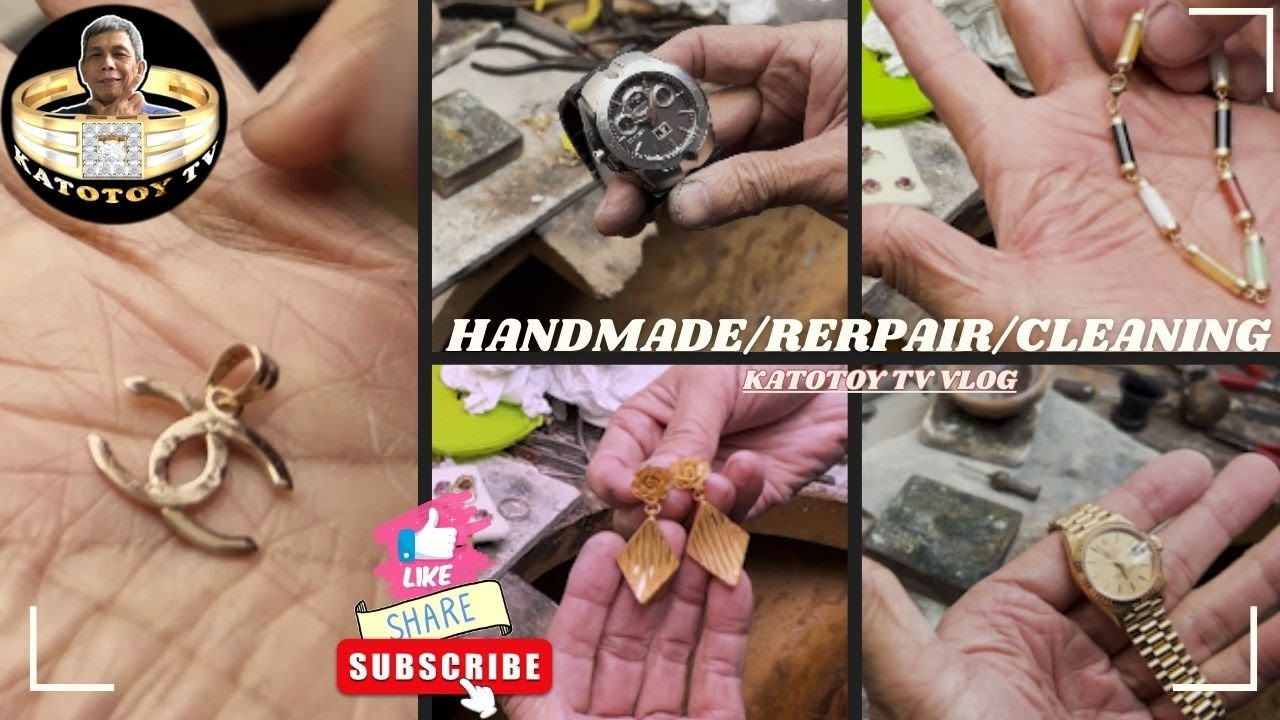 HANDMADE 18K PENDANT PART 2(STONE SETTING)/REPAIRS/CLEANING