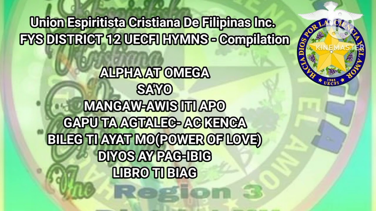 UECFI HYMNS - FYS DISTRICT 12 ARINAAR NI RIGTA |COMPILATION