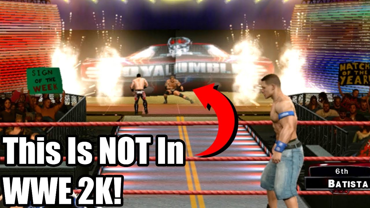9 удивительных вещей в WWE SVR10, которых нет в WWE 2K