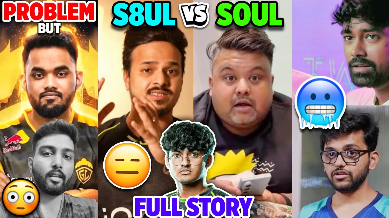S8UL vs SouL?🥶- Full Story & Truth😳 GODLIKE Problem Final Reply😍 Manya,Punk, 8Bit Goldy,Neyoo, BGMI