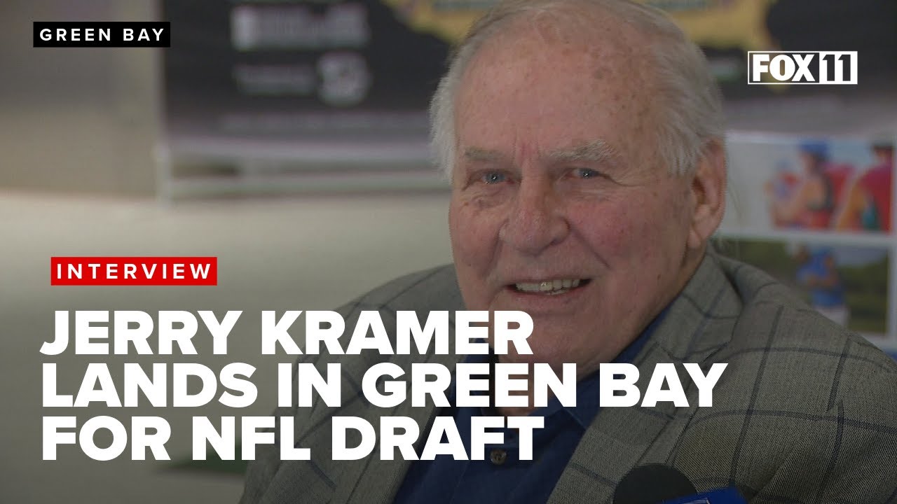 Packers legend Jerry Kramer lands in Green Bay for NFL Draft, reflects on his draft day memories