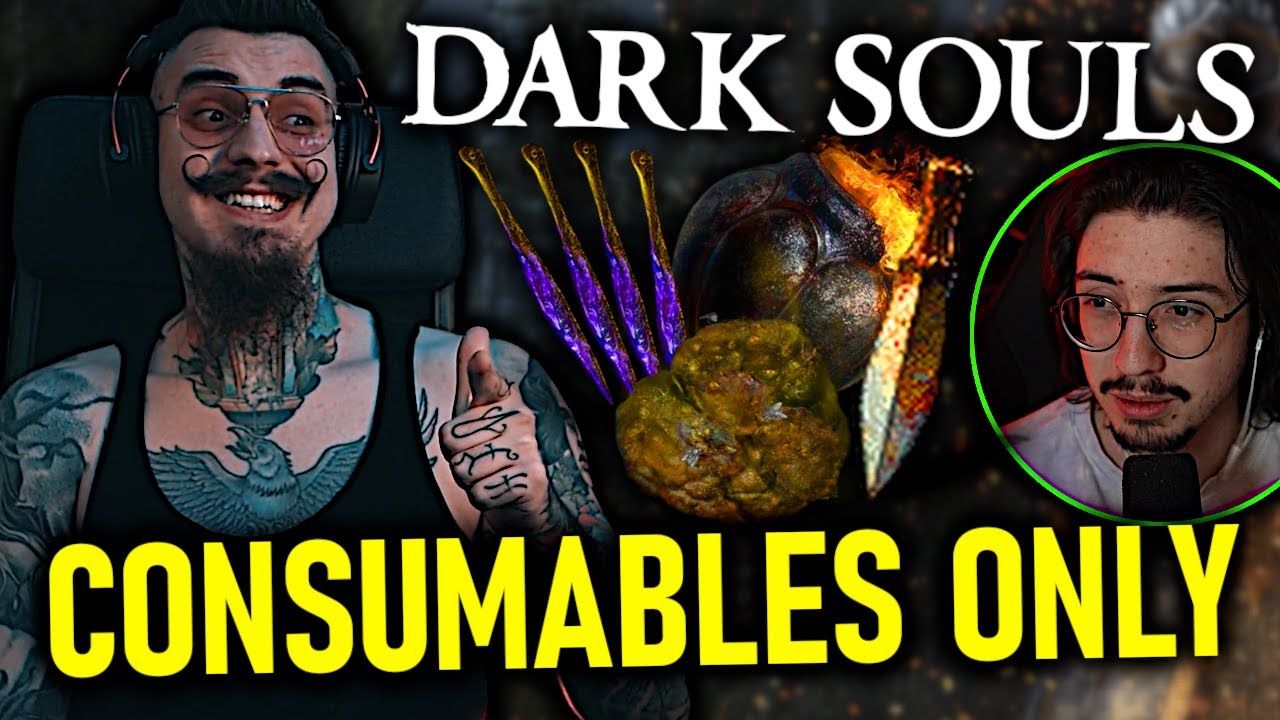 Dark Souls 1, ale Możemy Używać TYLKO Przedmiot&oacute;w Jednorazowych