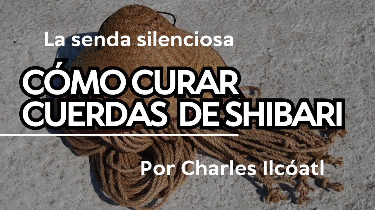 Aprende a tratar cuerdas para Shibari: &iquest;C&oacute;mo curar tus propias cuerdas?