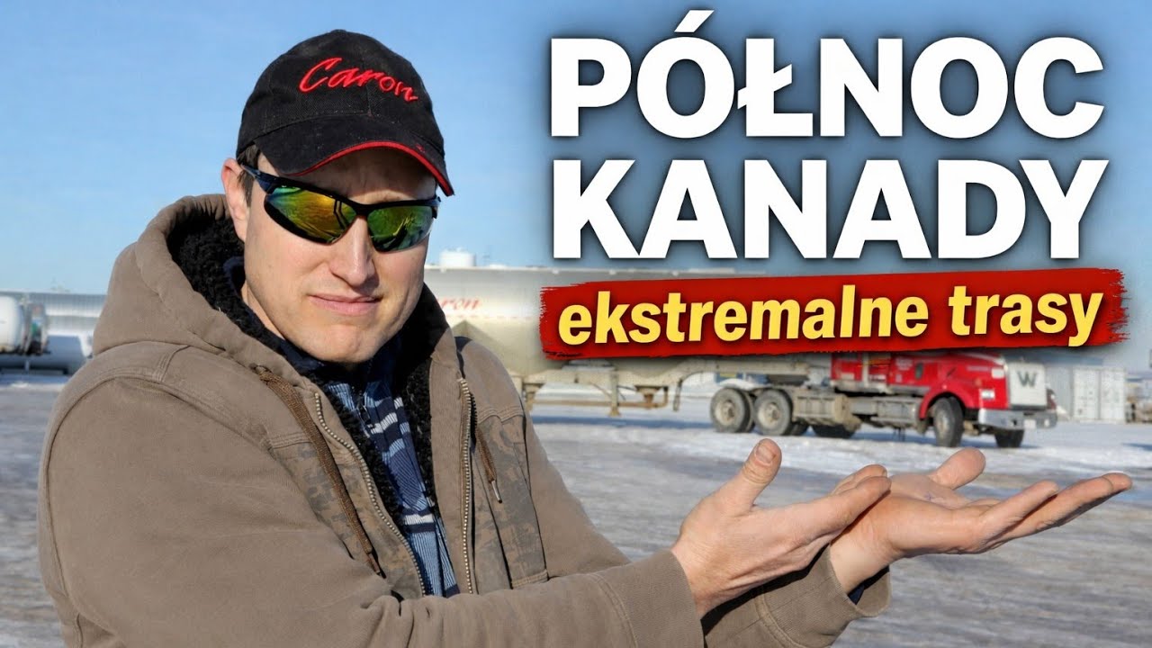 Pola olejowe północnej Kanady – niebezpieczna trasa w górach