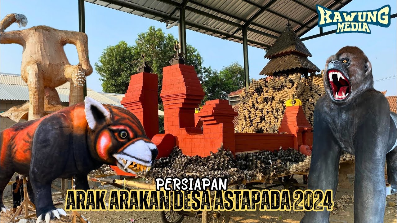 Full Persiapan Arak-arakan Desa ASTAPADA 2024‼️Tengah tani Cirebon
