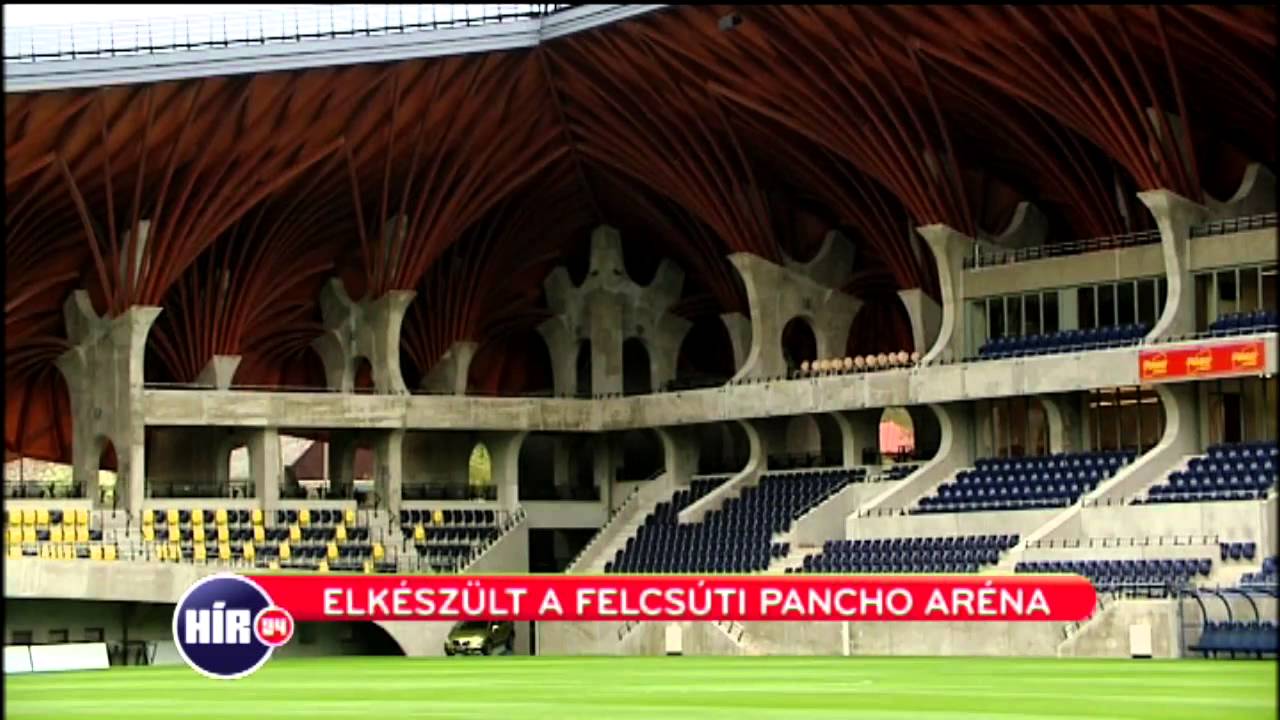 Pancho Aréna sajtóbejárás
