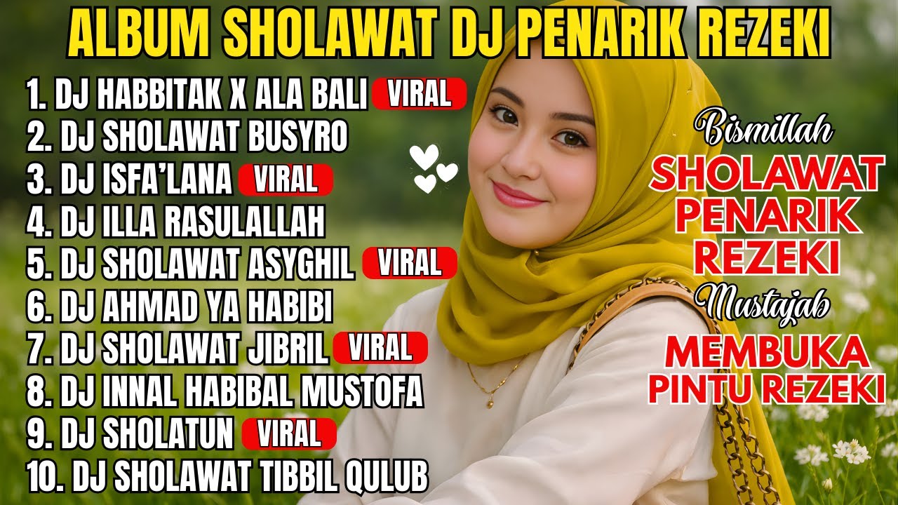 Kumpulan DJ Sholawat Penarik Rezeki Full Album Nonstop