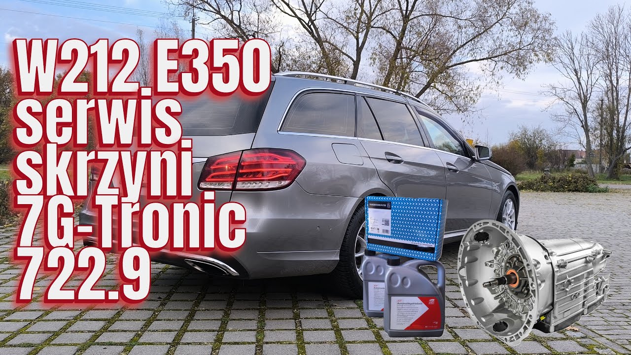 Mercedes W212 E350 BlueTEC - serwis skrzyni 7G-Tronic po 400k KM !!! SZOK!!!