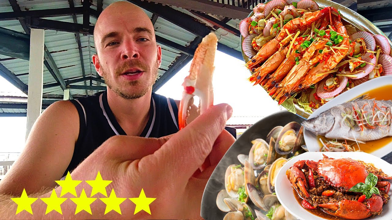 We found the best seafood in the world!…7 STARS!!! 🇲🇾