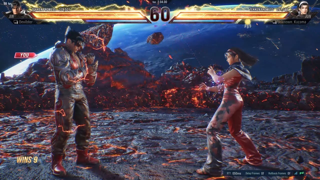 Crazy Tekken God Supreme Jun Player Gave My Jin Tough Time!