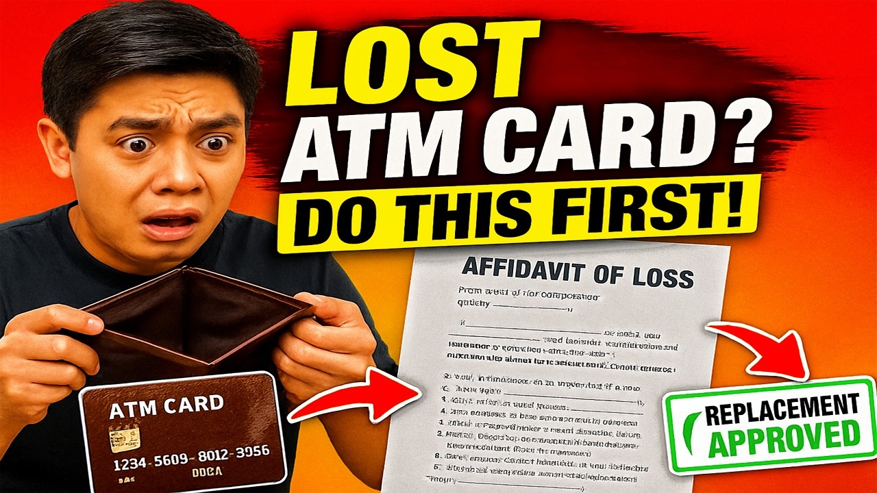 How to Write an Affidavit of Loss for ATM Card (2026 Guide) | Free Template, Long Bond Paper Format