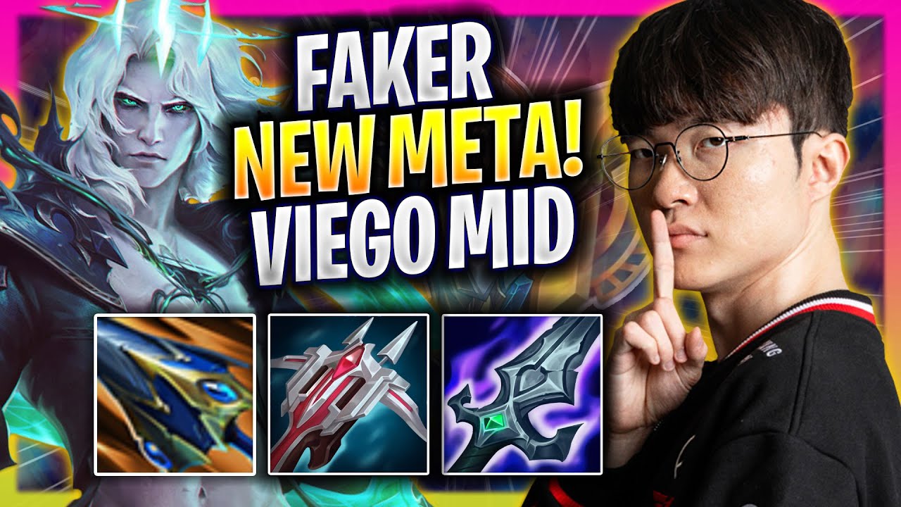 FAKER CRAZY NEW META VIEGO MID! - T1 Faker Plays Viego MID vs Ryze! | Season 2025