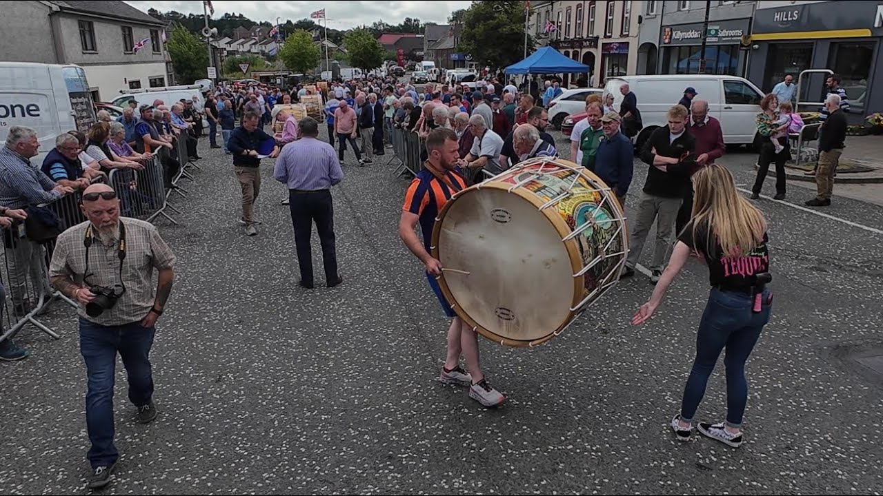 The World's Largest Lambeg Drum Festival - Battle of the Giant Drums, Markethill, Co Armagh (Part 1)