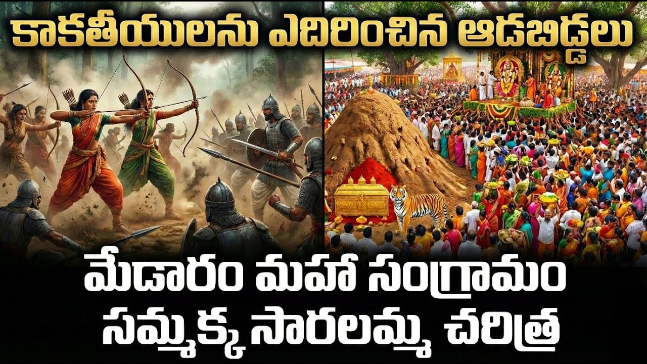 తెలంగాణ కుంభమేళా – సమ్మక్క సారలమ్మ వీరగాథ | Medaram Jatara History in Telugu