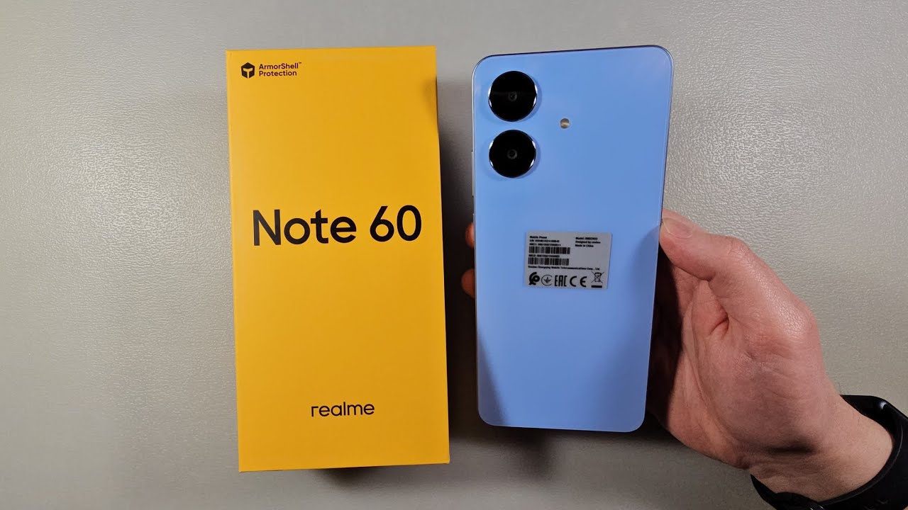 ОБЗОР Realme Note 60 4/128GB (ПЛЮСЫ И МИНУСЫ)